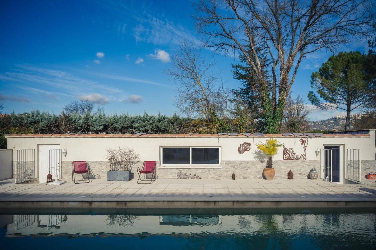 Bastide Du Bau Reddoun, Chambres D'Hotes, Maison D'Artiste En Provence Callian  Exterior foto
